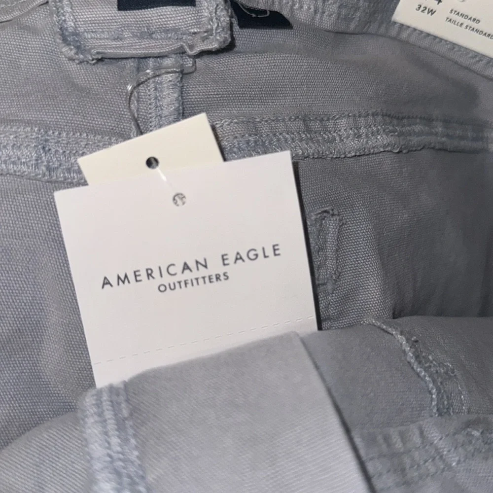 American Eagle Outfitters Gray Wide Leg Pants classic boot cut size 14 - Picture 4 of 7